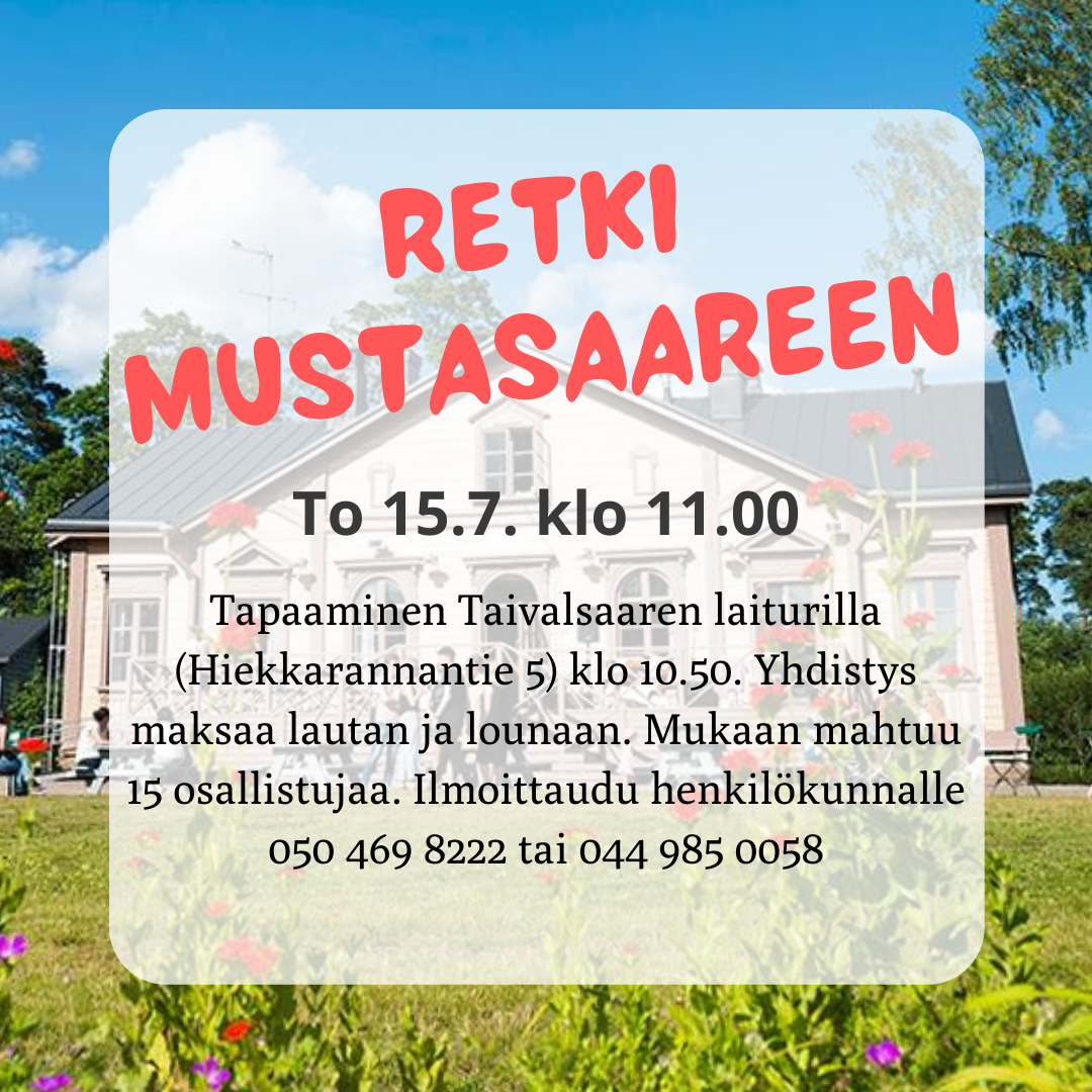 RETKI MUSTASAAREEN