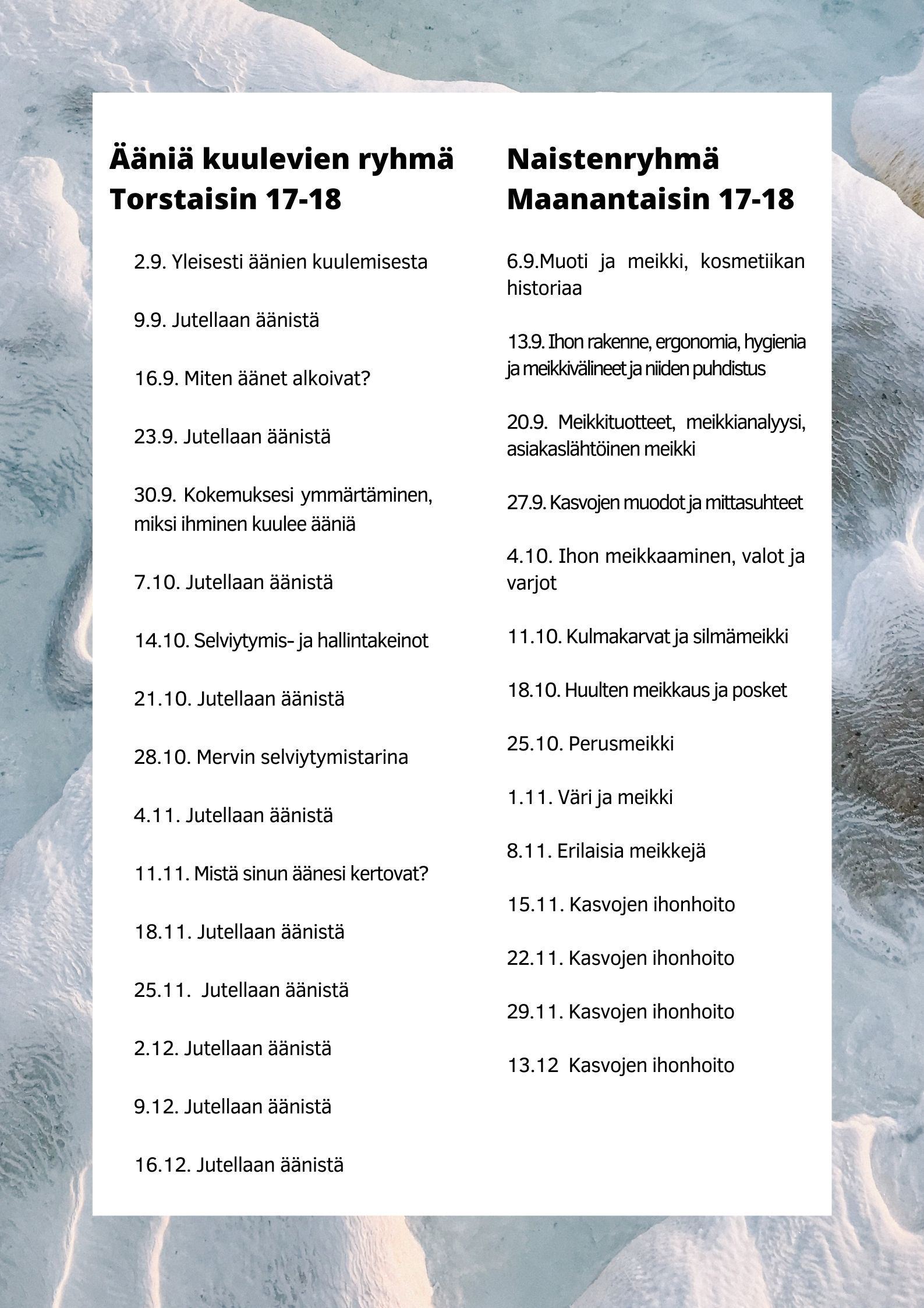 naiset äänet